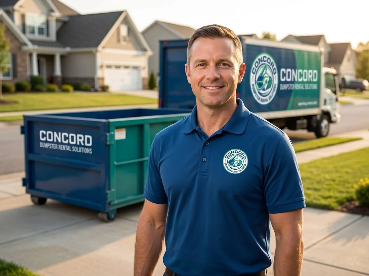15 Yard Dumpster roll-off container available in Concord NH