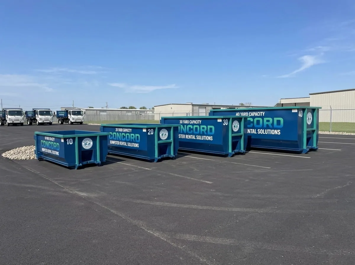 30 Yard Dumpster roll-off container available in Concord NH