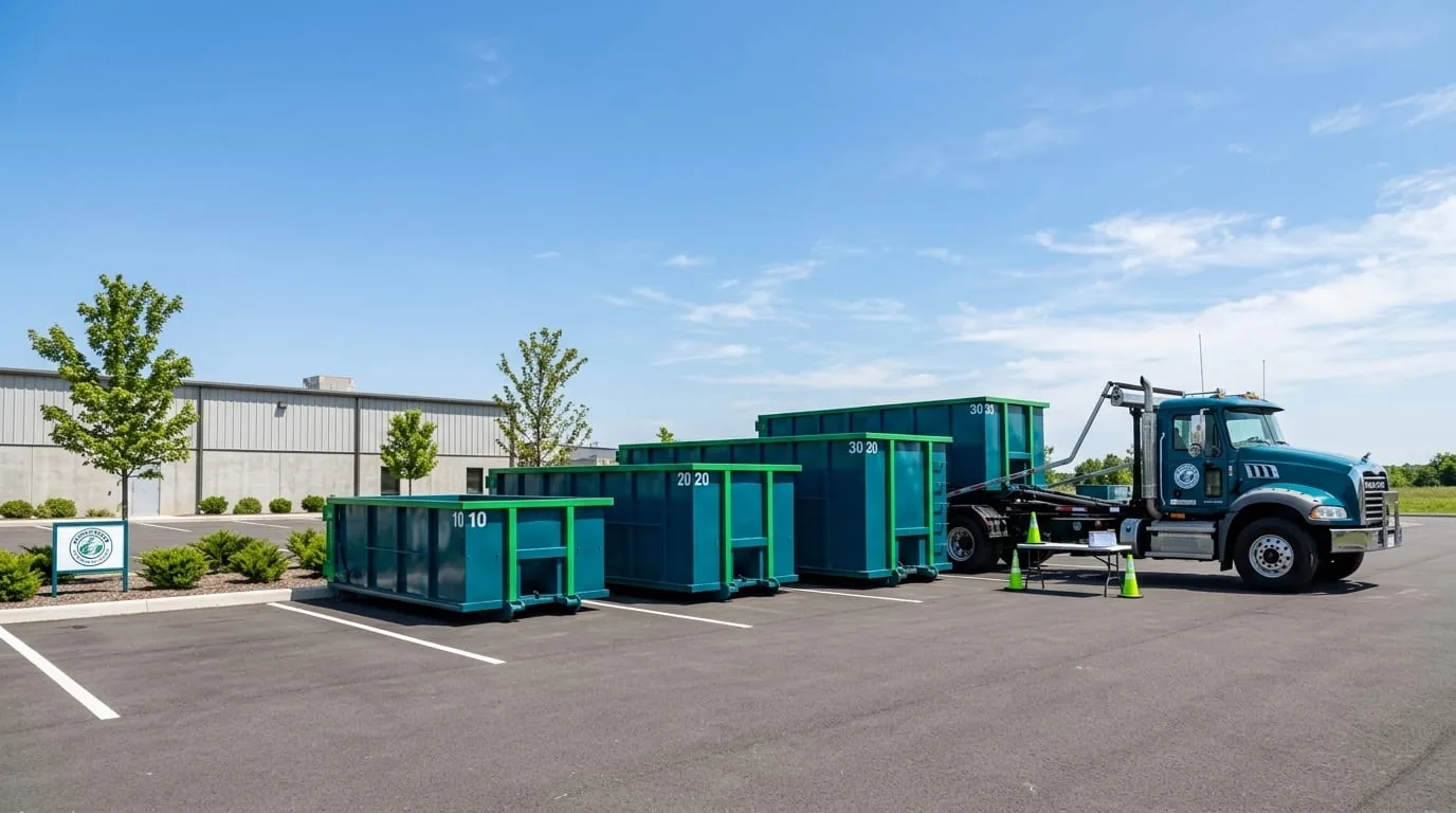 Dumpster rental in Loudon NH Roll-off dumpster rental delivered in Loudon, New Hampshire