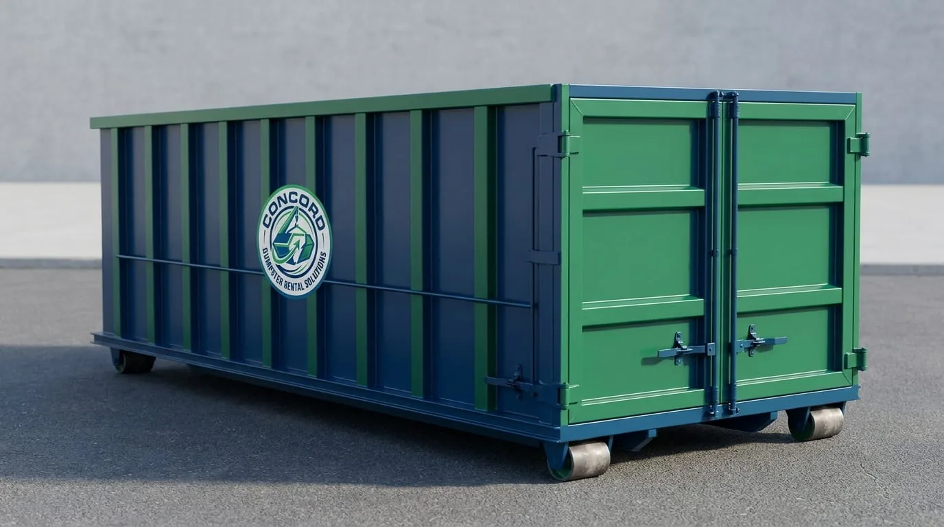 Roll-off dumpster sizes offered for rent throughout Concord NH